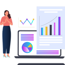 پیش‌نمایش فایل woman-looking-at-finance-management-graph-10773046 از پک آمار