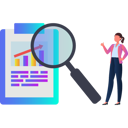 پیش‌نمایش فایل woman-looking-for-increase-in-graph-document-10773096 از پک آمار