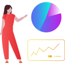 پیش‌نمایش فایل woman-pointing-at-the-pie-chart-10773086 از پک آمار