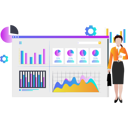 پیش‌نمایش فایل woman-standing-near-monitor-screen-10773023 از پک آمار