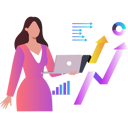 پیش‌نمایش فایل young-female-working-on-laptop-10773018 از پک آمار