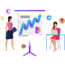 پیش‌نمایش فایل young-girls-working-on-business-graph-10773033 از پک آمار