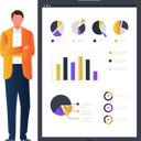 پیش‌نمایش فایل young-man-showing-various-business-chart-graphs-10773006 از پک آمار