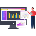 پیش‌نمایش فایل young-man-talking-about-graph-report-on-monitor-10773029 از پک آمار