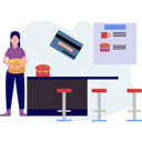 پیش‌نمایش فایل girl-buying-burger-from-restaurant-10772944 از پک کسب و کار کوچک