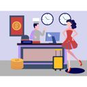 پیش‌نمایش فایل girl-standing-at-reception-in-hotel-10772948 از پک کسب و کار کوچک