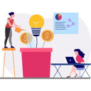 پیش‌نمایش فایل girls-discussing-small-business-ideas-10772888 از پک کسب و کار کوچک