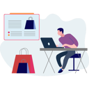 پیش‌نمایش فایل man-working-on-laptop-10772879 از پک کسب و کار کوچک