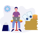 پیش‌نمایش فایل man-working-online-on-laptop-10772950 از پک کسب و کار کوچک