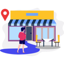 پیش‌نمایش فایل woman-standing-outside-restaurant-10772871 از پک کسب و کار کوچک