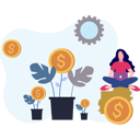 پیش‌نمایش فایل woman-working-on-finance-business-10772890 از پک کسب و کار کوچک