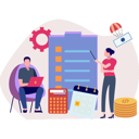 پیش‌نمایش فایل young-boy-and-girl-working-on-business-10772959 از پک کسب و کار کوچک