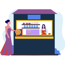 پیش‌نمایش فایل young-girl-buying-coffee-10772874 از پک کسب و کار کوچک