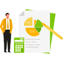 پیش‌نمایش فایل boy-is-looking-at-pie-chart-10734068 از پک کارآفرین
