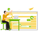 پیش‌نمایش فایل boy-is-sending-files-on-laptop-10734055 از پک کارآفرین