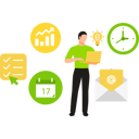 پیش‌نمایش فایل boy-is-working-on-schedule-management-10734066 از پک کارآفرین