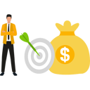 پیش‌نمایش فایل businessman-achieves-business-target-10733978 از پک کارآفرین