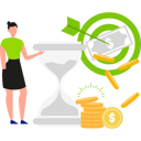 پیش‌نمایش فایل girl-is-pointing-at-the-hour-glass-10734073 از پک کارآفرین