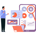 پیش‌نمایش فایل boy-is-looking-at-the-pie-graph-on-mobile-10772589 از پک جستجو