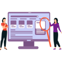 پیش‌نمایش فایل employees-are-checking-web-search-results-10772525 از پک جستجو