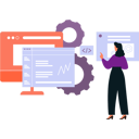 پیش‌نمایش فایل girl-is-looking-at-coding-on-web-page-10772523 از پک جستجو
