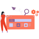 پیش‌نمایش فایل girl-is-standing-in-front-of-a-web-page-on-screen-10772524 از پک جستجو