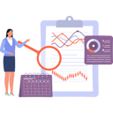 پیش‌نمایش فایل girl-is-telling-about-the-line-graph-10772560 از پک جستجو