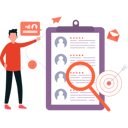 پیش‌نمایش فایل guy-is-pointing-at-customer-with-star-rating-10772511 از پک جستجو