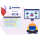 پیش‌نمایش فایل boy-is-working-on-group-account-registration-10772785 از پک ورود و ثبت‌نام
