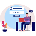 پیش‌نمایش فایل boy-using-laptop-to-sign-into-an-account-10772752 از پک ورود و ثبت‌نام