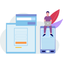 پیش‌نمایش فایل boy-working-on-a-mobile-account-10772660 از پک ورود و ثبت‌نام