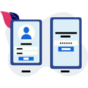 پیش‌نمایش فایل multiple-accounts-on-different-mobile-phone-10772665 از پک ورود و ثبت‌نام