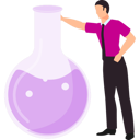 پیش‌نمایش فایل boy-is-pointing-at-the-flask-10795704 از پک بیوتکنولوژی