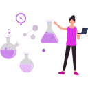 پیش‌نمایش فایل girl-is-pointing-at-the-flask-10795629 از پک بیوتکنولوژی