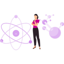 پیش‌نمایش فایل girl-is-thinking-about-atomic-molecules-10795703 از پک بیوتکنولوژی