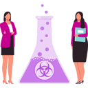 پیش‌نمایش فایل girls-are-talking-about-the-experiments-10795670 از پک بیوتکنولوژی