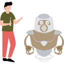 پیش‌نمایش فایل boy-is-repairing-the-ai-robot-10795586 از پک تصویرسازی با هوش مصنوعی