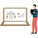 پیش‌نمایش فایل boy-is-showing-ai-generated-finance-chart-on-laptop-10795589 از پک تصویرسازی با هوش مصنوعی