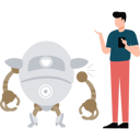 پیش‌نمایش فایل boy-showing-off-an-ai-robot-10795587 از پک تصویرسازی با هوش مصنوعی