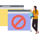پیش‌نمایش فایل girl-is-looking-at-the-web-page-10795535 از پک مسدودکننده تبلیغات