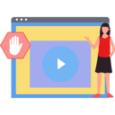 پیش‌نمایش فایل girl-showing-ad-block-on-web-page-10795488 از پک مسدودکننده تبلیغات