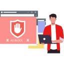 پیش‌نمایش فایل guy-showing-adblock-on-different-browsers-10795490 از پک مسدودکننده تبلیغات