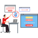 پیش‌نمایش فایل the-boy-is-looking-at-the-skip-ad-on-the-laptop-10795559 از پک مسدودکننده تبلیغات
