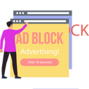 پیش‌نمایش فایل the-boy-is-pointing-at-the-ad-block-10795501 از پک مسدودکننده تبلیغات