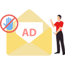 پیش‌نمایش فایل the-boy-is-pointing-to-an-ad-in-the-mail-10795563 از پک مسدودکننده تبلیغات