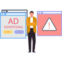 پیش‌نمایش فایل the-boy-is-showing-different-ads-10795533 از پک مسدودکننده تبلیغات