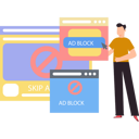 پیش‌نمایش فایل the-boy-is-showing-the-ad-block-on-browser-10795507 از پک مسدودکننده تبلیغات