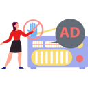پیش‌نمایش فایل the-girl-is-talking-about-the-block-ad-in-the-radio-10795527 از پک مسدودکننده تبلیغات
