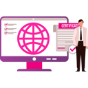 پیش‌نمایش فایل boy-is-standing-in-front-of-the-monitor-screen-10717174 از پک کامل و انجام شده