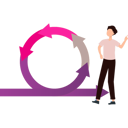 پیش‌نمایش فایل boy-is-telling-about-the-flowchart-10717229 از پک کامل و انجام شده